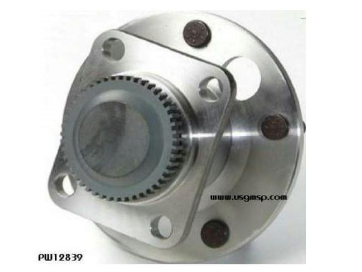 Bearing Hub: 84-90 Corvette FRONT W/ABS (USA made)